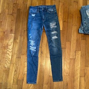 AE Ripped Skinny Jeans